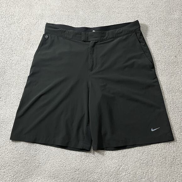 Nike Shorts Mens Large Challenge Court Tennis Adjustable Waist Vintage Agassi - Picture 1 of 16